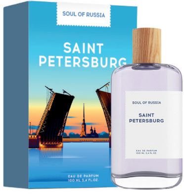Парфюмерная вода Soul of Russia SAINT PETERSBURG, 100 мл