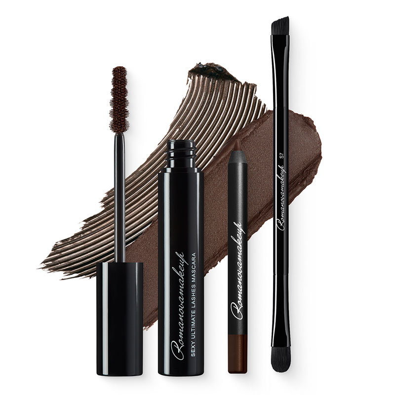 Romanovamakeup НАБОР CHOCOLATE CAKE Brownie + Brown + S7