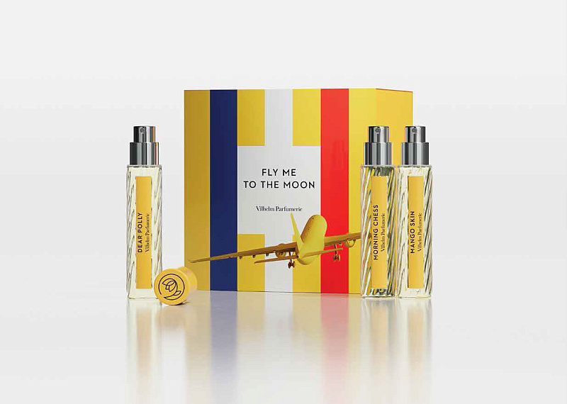 Vilhelm Parfumerie Дорожный набор «Fly Me To The Moon»,  3 Х 10 мл.